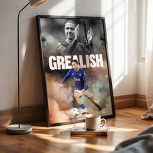 Jack Grealish Football Poster Everton Football Art Print 4397978187