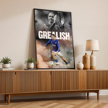 Jack Grealish Football Poster Everton Football Art Print 4397978187