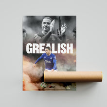 Jack Grealish Football Poster Everton Football Art Print 4397978187