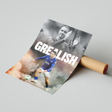Jack Grealish Football Poster Everton Football Art Print 4397978187