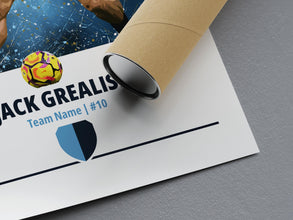 Jack Grealish Poster Football Posters, Football Prints 1876574238