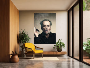 Jack Nicholson Cigar Canvas Art - Sleek Framed Poster Print for Home Decor, Perfect Gift for Movie Buffs 1832550727