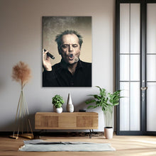 Jack Nicholson Cigar Canvas Art - Sleek Framed Poster Print for Home Decor, Perfect Gift for Movie Buffs 1832550727