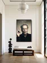 Jack Nicholson Cigar Canvas Art - Sleek Framed Poster Print for Home Decor, Perfect Gift for Movie Buffs 1832550727