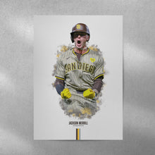 Jackson Merrill San Diego Padres Poster MLB Baseball Wall Art 1778656279