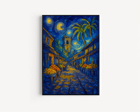 Jaffna Travel Poster - Sri Lanka Wall Art Print, South Asian Illustration Artwork, Home & Office decor, Gift idea, Ceylon Travel print