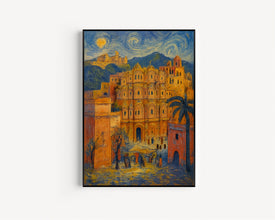 Jaipur India Travel Poster, Pink City Art, Indian Architecture Print, Rajasthan Decor, Cultural Travel Gift