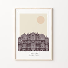 Jaipur Poster Print, Jaipur Travel Poster, Jaipur Minimalistic Wall Art, Jaipur, Rajasthan, India 1868247450