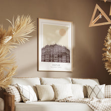 Jaipur Poster Print, Jaipur Travel Poster, Jaipur Minimalistic Wall Art, Jaipur, Rajasthan, India 1868247450