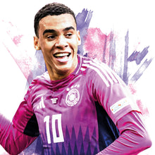 Jamal Musiala - Germany - Football Poster - Football Print 1752082575