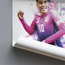 Jamal Musiala - Germany - Football Poster - Football Print 1752082575