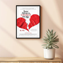 Jane Austen Wrecked My Life 2025 Poster Art Print Movie Posters Gift for Movie lovers 1
