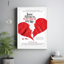 Jane Austen Wrecked My Life 2025 Poster Art Print Movie Posters Gift for Movie lovers 1