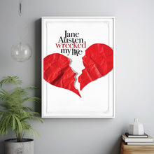 Jane Austen Wrecked My Life 2025 Poster Art Print Movie Posters Gift for Movie lovers 2