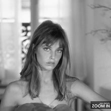 Jane Birkin - Paris 1968 Print, Fashion Black and White Wall Art, Vintage Print, Photography Prints, Museum Quality Photo Print 1606605114