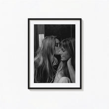 Jane Birkin and Brigitte Bardot Print, Fashion Black and White Wall Art, Vintage Print, Photography Prints, Museum Quality Photo Print 1620777931