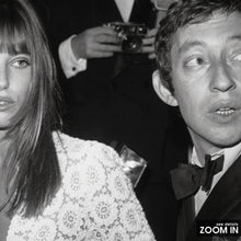 Jane Birkin and Serge Gainsbourg Print, Fashion Black and White Wall Art, Vintage Print, Photography Prints, Museum Quality Photo Print 1620778193
