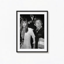 Jane Birkin and Serge Gainsbourg Print, Fashion Black and White Wall Art, Vintage Print, Photography Prints, Museum Quality Photo Print 1620778193 9880