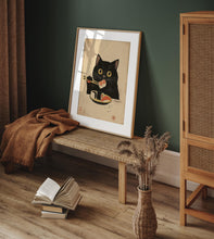 Japanese Sushi Cat Poster, Japanese cat print, Cat Lovers Gift, Japanese VIntage Wall Art, Tokyo Art Print, Kitchen Wall Art, Sushi Wall 1765563901