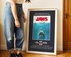 Jaws, 1970s Horror Movie Poster, (Digital Download), Printable 794184689