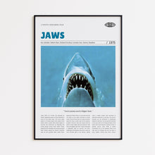 Jaws, Steven Spielberg, Retro Movie Poster, Custom Movie Poster 4421168318