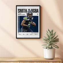Jaxon Smith-Njigba #11 Poster Seattle Football Wall Art