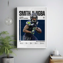 Jaxon Smith-Njigba #11 Poster Seattle Football Wall Art