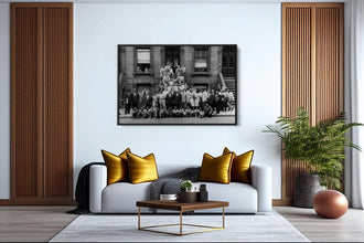 Jazz Portrait Canvas Wall Art, A Great Day in Harlem, Art Kane's classic 1958 jazz photograph, Vintage, Premium Quality Print 1818357862