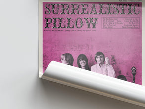 Jefferson Airplane Surrealistic Pillow Poster  Vintage Psychedelic 60s Rock Music Wall Art 1840941297