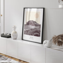 Jeju Poster Print, Jeju Travel Poster, Jeju Minimalistic Wall Art, Jeju, South Korea 1868247458