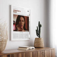 Jennifer's Body, Karyn Kusama, Retro Movie Poster, Custom Movie Poster Print 4421171544