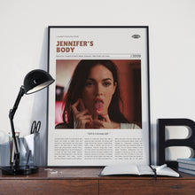 Jennifer's Body, Karyn Kusama, Retro Movie Poster, Custom Movie Poster Print 4421171544