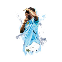 Jeremy Doku - 20242025 - Home Kit - Poster - Print 1803291041