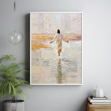 Jesus Christ Walking on Water, Christian Art, Will Walk With Christ Jesus Oil Painting