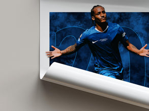 Joao Pedro Poster  Chelsea Football Art Print for Fans 4403253825