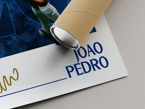 Joao Pedro Poster  Chelsea Football Art Print for Fans 4403253825