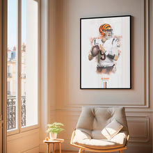 Joe Burrow Cincinnati Bengals Poster NFL Football Wall Art 1756429862