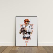 Joe Burrow Cincinnati Bengals Poster NFL Football Wall Art 1756429862