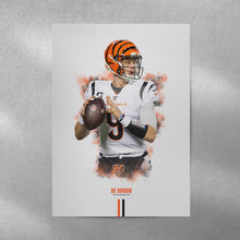 Joe Burrow Cincinnati Bengals Poster NFL Football Wall Art 1756429862