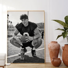 Joe Burrow Poster, American Football Player, Fan Print, Black and White Wall Art, Sport Poster, PhotographPrints, American Football Gift 1762145154