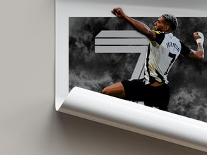 Joelinton Poster Newcastle Football Print, Soccer Wall Art Poster 4400911267