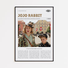 Jojo Rabbit, Taika Waititi, Retro Movie Poster, Custom Movie Poster 4421166747