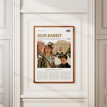 Jojo Rabbit, Taika Waititi, Retro Movie Poster, Custom Movie Poster 4421166747