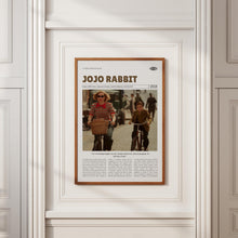 Jojo Rabbit, Taika Waititi, Retro Movie Poster, Custom Movie Poster Print 4421165013