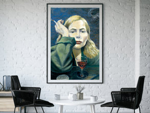Joni Mitchell Both Sides Now Poster, Bar Cart Print, Printable Wall Art, Music Poster, Digital Download, Girls Bedoom Decor, Feminist Poster 1706003331