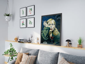 Joni Mitchell Both Sides Now Poster, Bar Cart Print, Printable Wall Art, Music Poster, Digital Download, Girls Bedoom Decor, Feminist Poster 1706003331