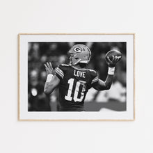 Jordan Love Poster, Fan Poster, Green Bay Packers,  Black and White Wall Art, Sport Poster, Photograph Prints,American Football Gift, Sport 1814987710