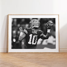 Jordan Love Poster, Fan Poster, Green Bay Packers,  Black and White Wall Art, Sport Poster, Photograph Prints,American Football Gift, Sport 1814987710