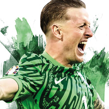 Jordan Pickford - England - Football Poster - Football Print 1759683881