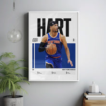 Josh Hart #3 Poster NYC Basketball Wall Art